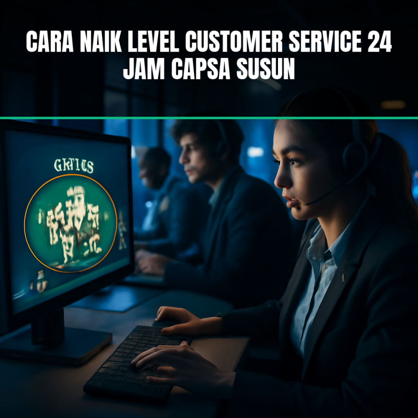 Customer service 24 jam Capsa Susun