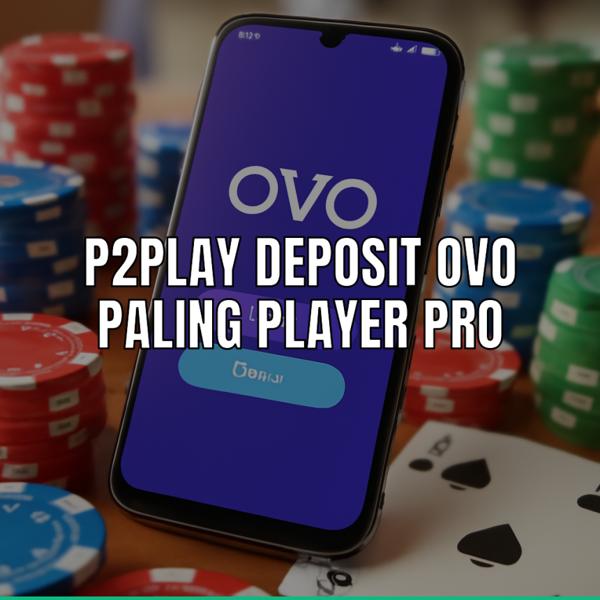 P2Play deposit Ovo dengan aplikasi terpercaya.