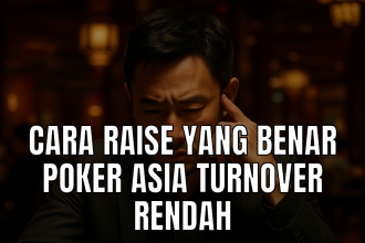 Cara raise poker Asia turnover rendah